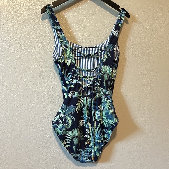 Tommy Bahama Reversible One Piece Swimsuit - Picture 2 of 5